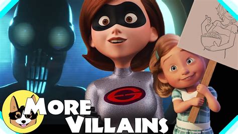 More Secret Villains Disney Pixar The Incredibles 2 Breakdown Youtube