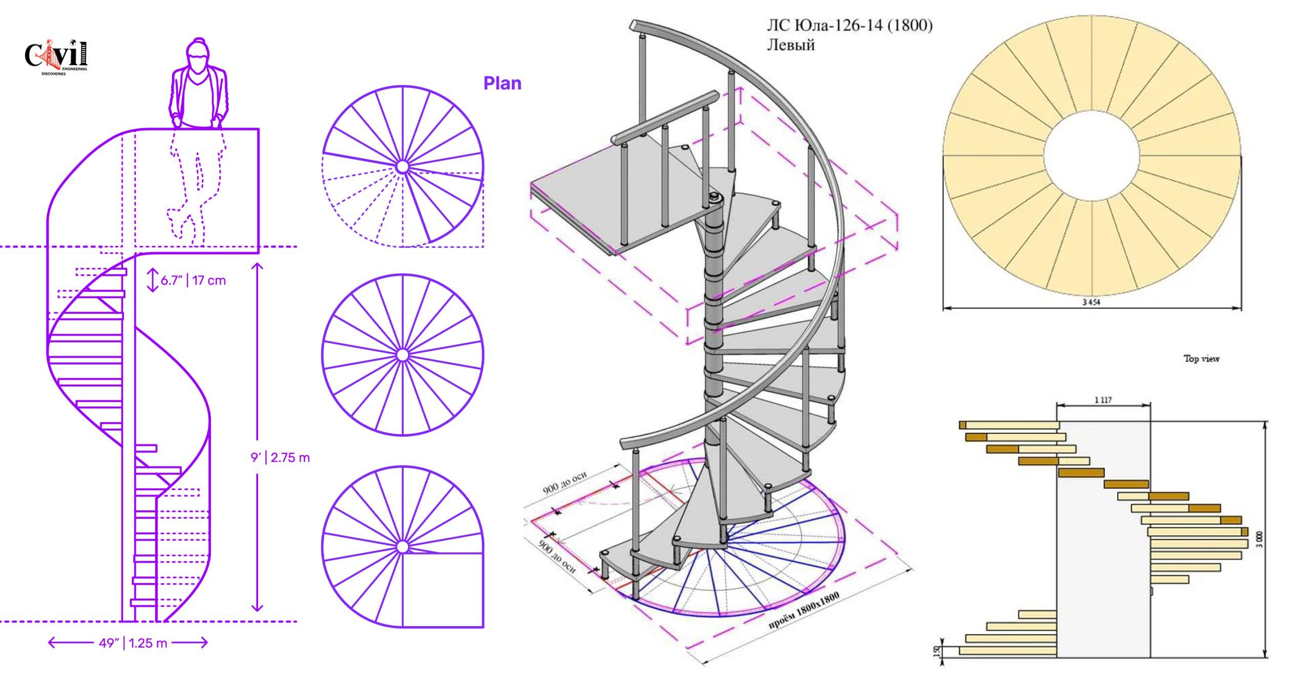 Ms Iron Steel Pipe Staircase Design Height Width Details Youtube