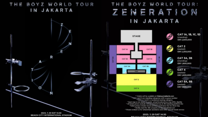 Mulai Dari Rp1 Juta Intip Detail Harga Tiket Konser The Boyz Di