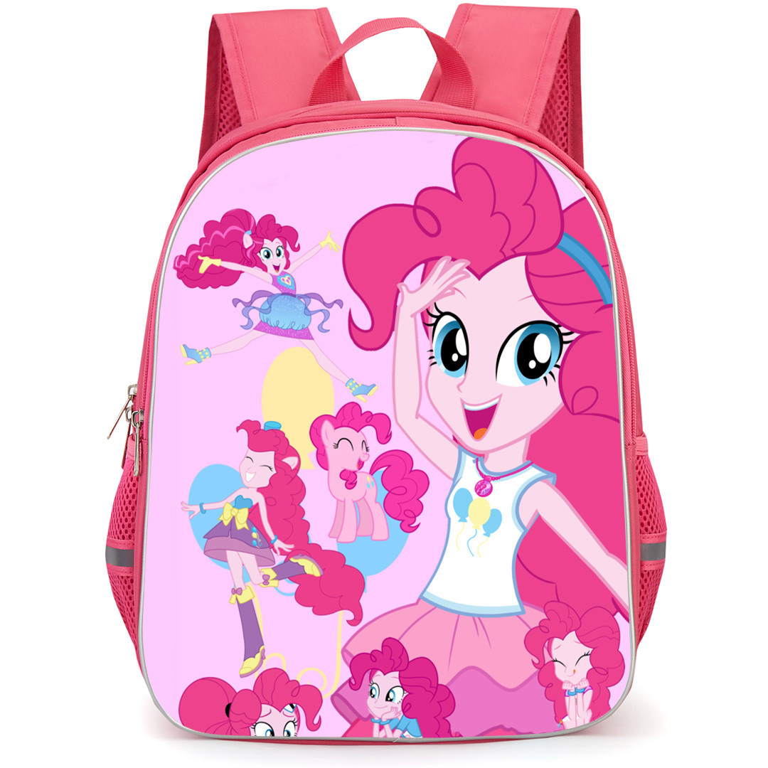 My Little Pony 16 Pink Backpack Pinkie Pie Rainbow Dash My