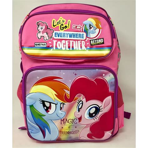 My Little Pony The Movie Magic Of Friendship 16 Backpack In Pink By S