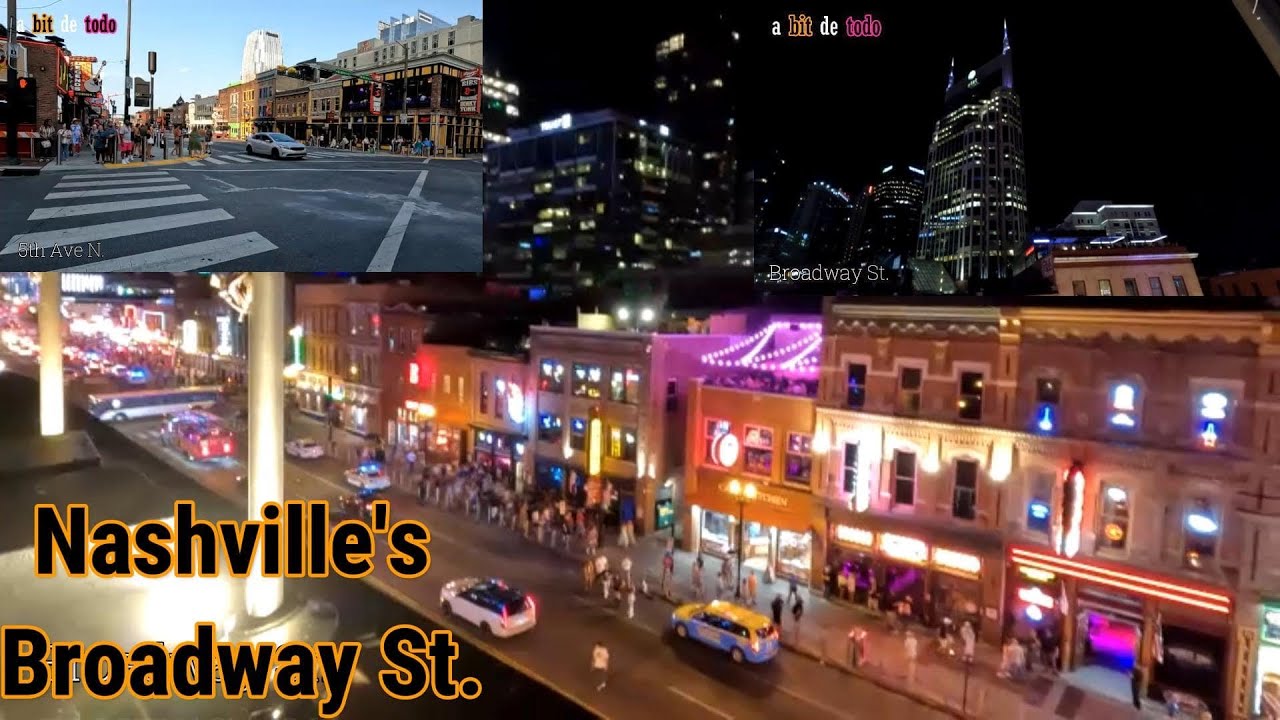 Nashville Tn Broadway Street Youtube