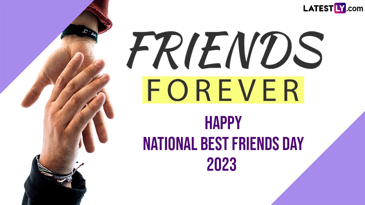 National Best Friends Day 2023 Wishes Hd Images Whatsapp Status