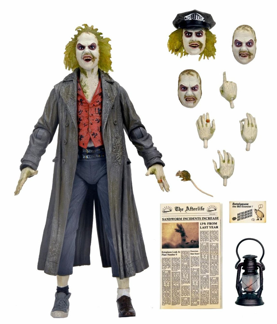 Neca Beetlejuice 1988 Ultimate Beetlejuice Tour Guide The Bio