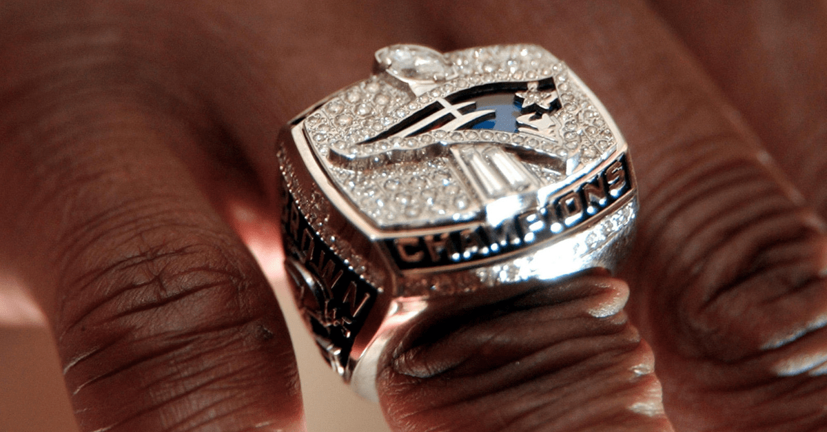 New England Patriots Super Bowl Rings Own Them All For Under 50 Fanbuzz