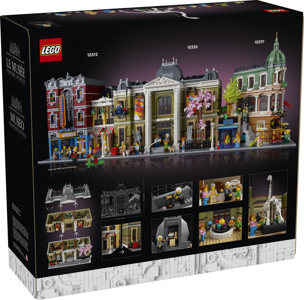 New Lego 10326 Natural History Museum Modular Building Out Now