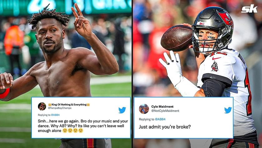 Nfl Fans React To Antonio Brown Beef With Tom Brady Trainer