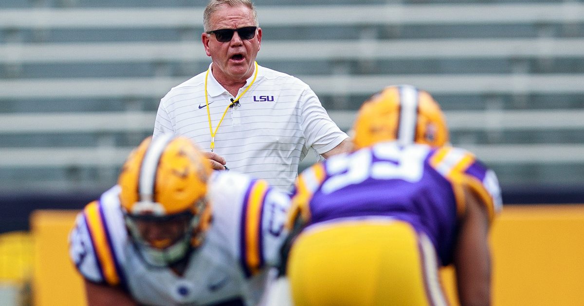 Nick Saban Provides Thoughts On Brian Kelly Joining Lsu Sec On3