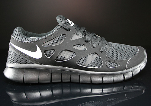 Nike Free Run 2 Noir Noir Blanc 540244 013