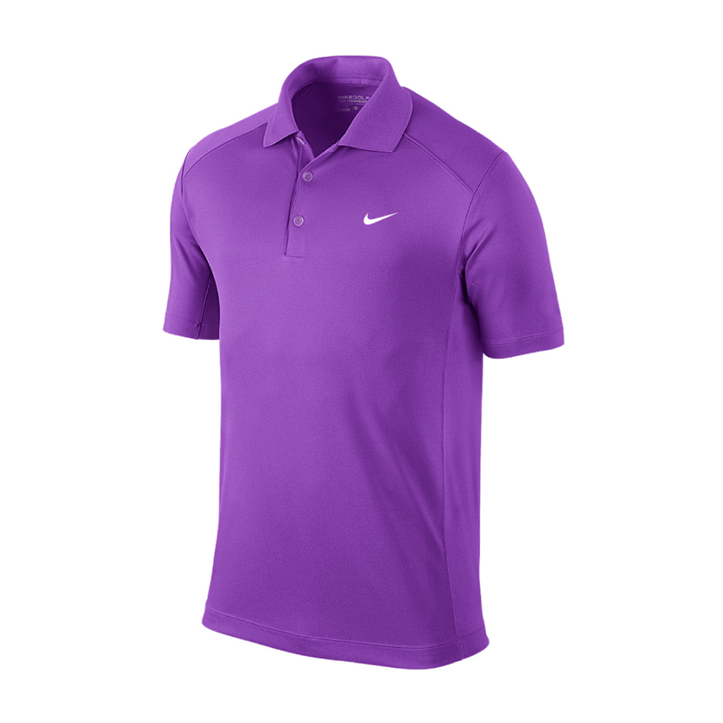 Nike Men S Dri Fit Uv Tech Polo Bright Grape Free Delivery Aus Wide