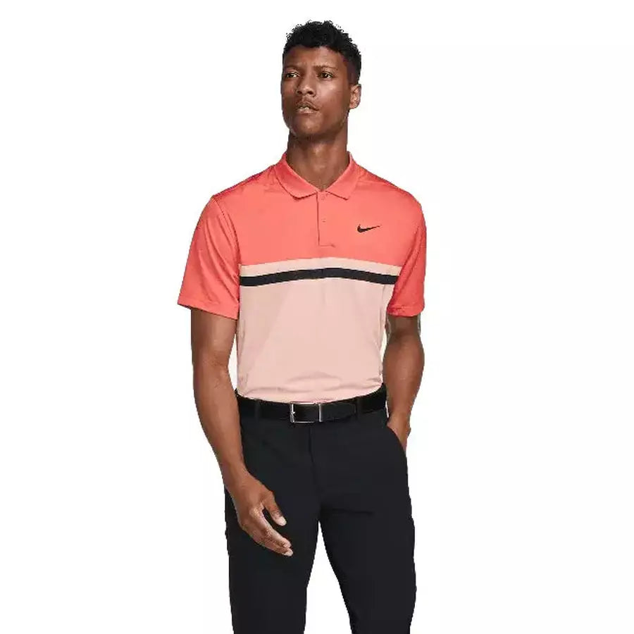 Nike Men S Dri Fit Victory Colour Block Golf Polo Shirt From American Golf