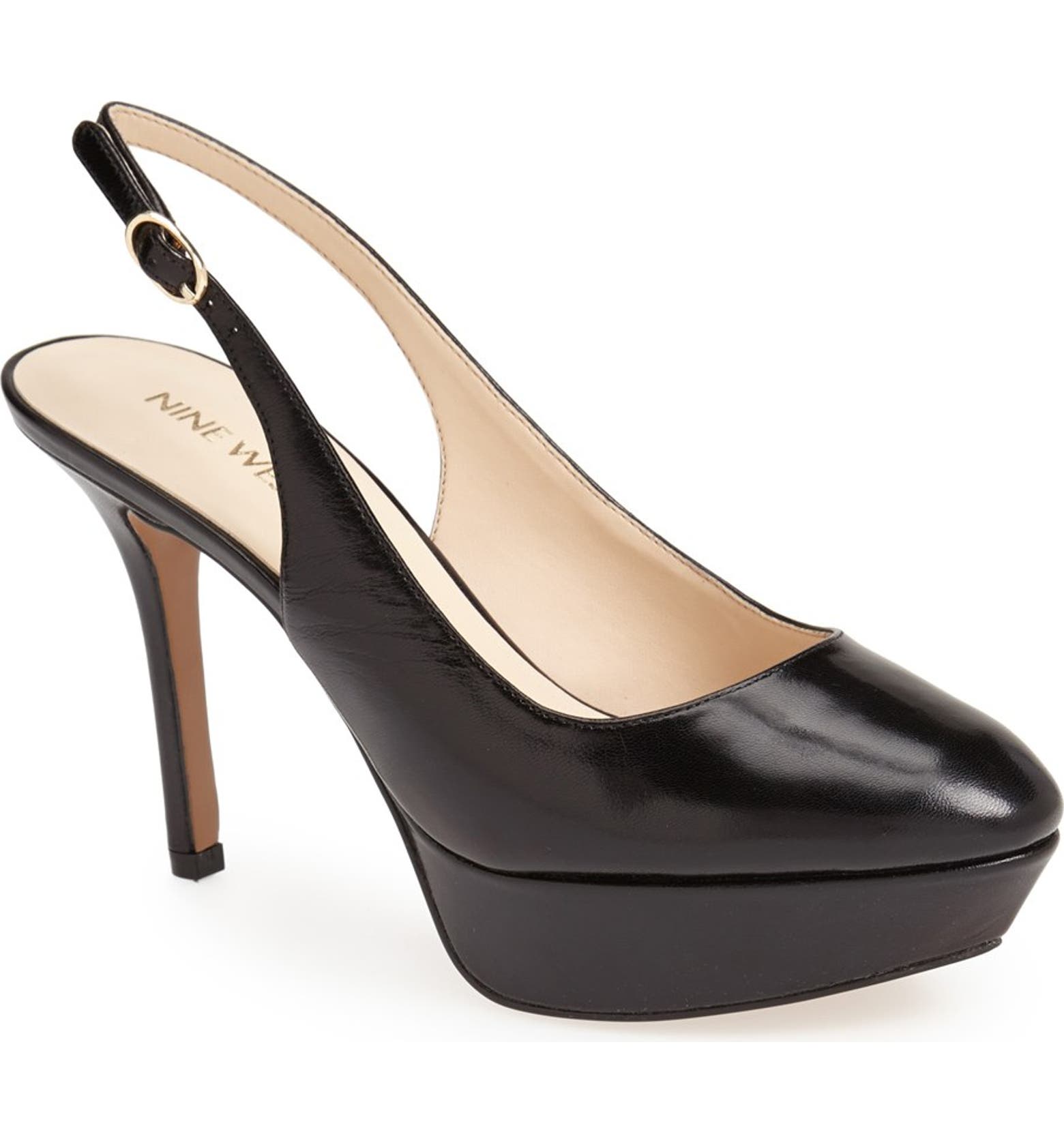 Nine West Cozelle Platform Slingback Pump Women Nordstrom