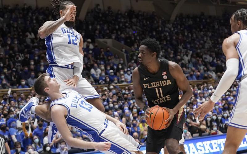 No 2 Duke Rolls Past Florida State 100 65 Following Flagg S Injury