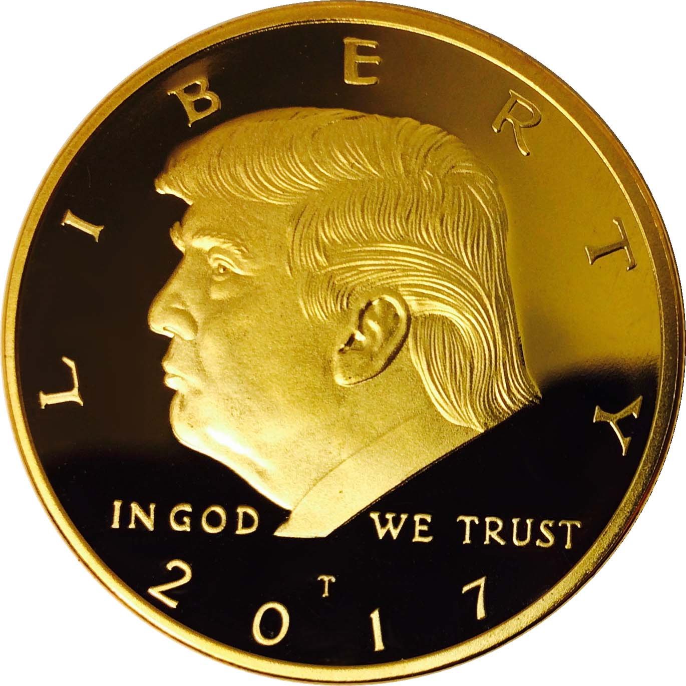 No Cents Of Shame Trump Unveils New Commemorative Coin For 100 In