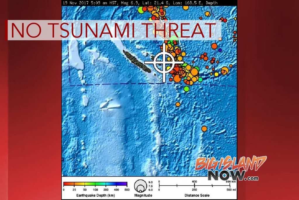 No Tsunami Expected From 4 6 M Big Island Quake Big Island Now