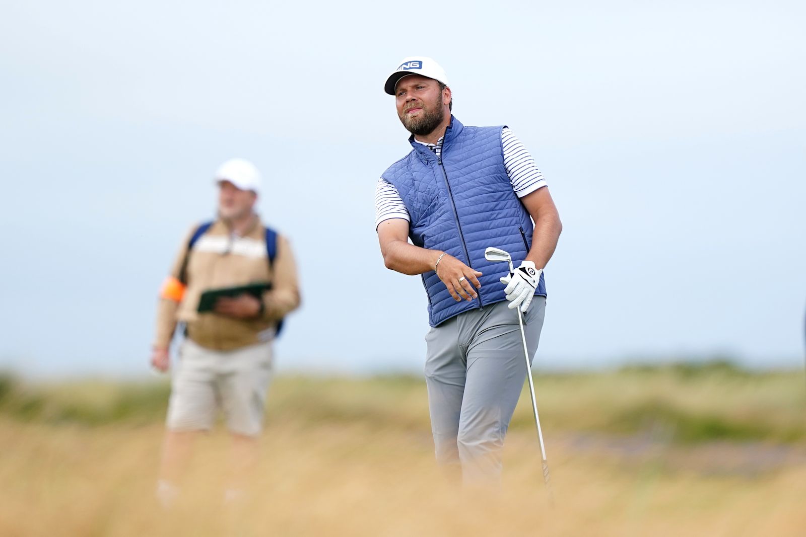 North Yorkshire Golfer Dan Brown Battling For First Place In Debut Open