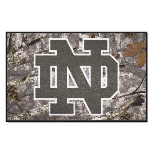 Notre Dame Fighting Irish Ncaa Rounded Floor Mat 29In Notre Dame