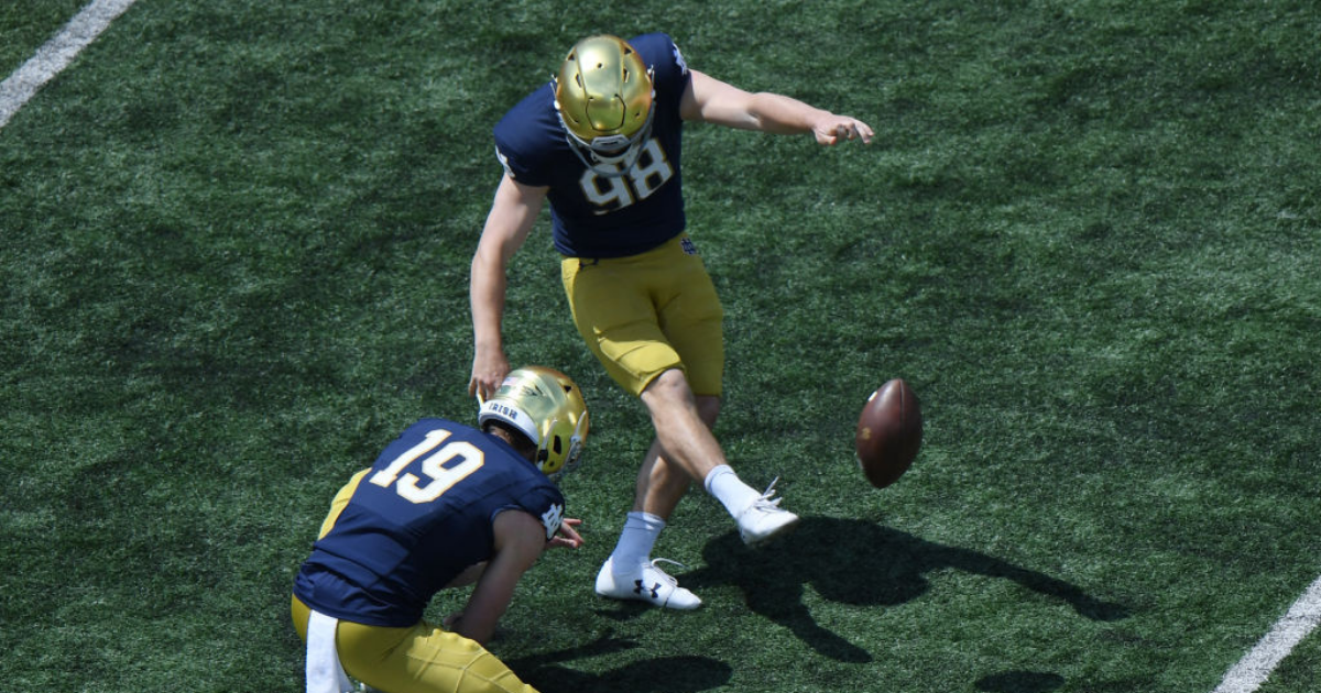 Notre Dame Kicker Harrison Leonard Enters Ncaa Transfer Portal On3