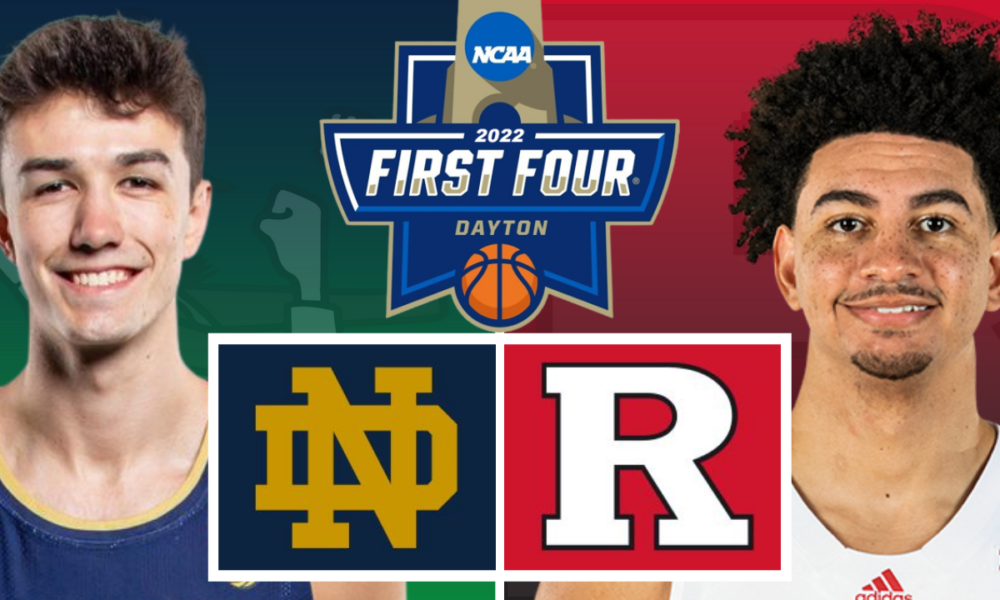 Notre Dame Vs Rutgers Wednesday March 16Th 2022 2 Youtube