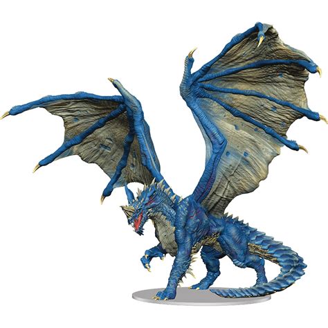 Nov208460 D D Icons Realms Premium Fig Adult Blue Dragon Previews World