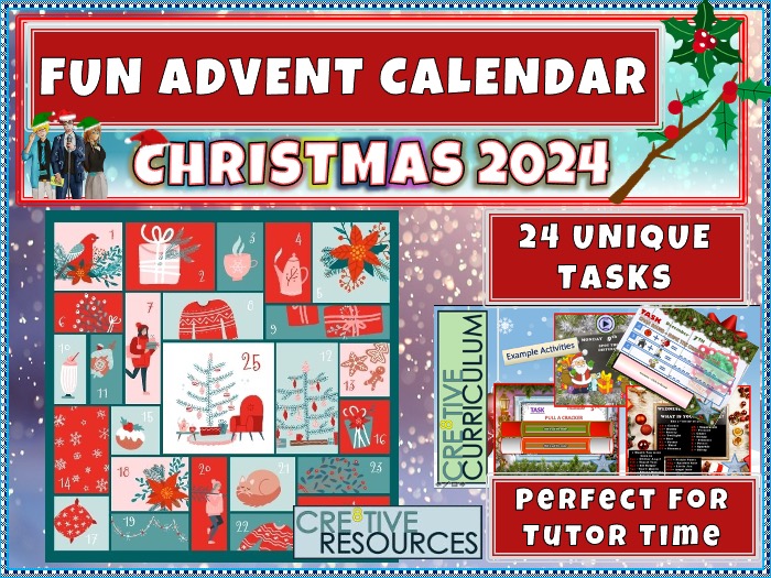 Novelty Advent Calendar 2025 Template Images References Kara Prescot