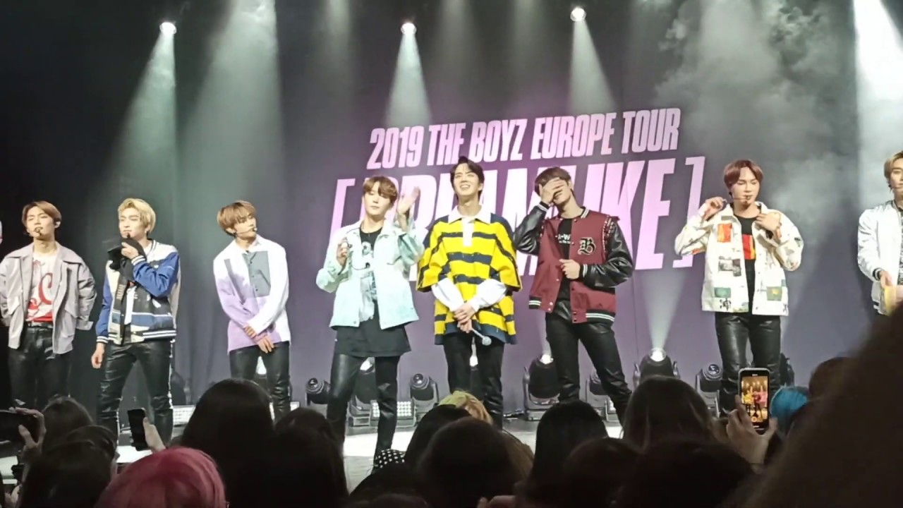 Off The Boyz Europe Tour In London Behind Youtube