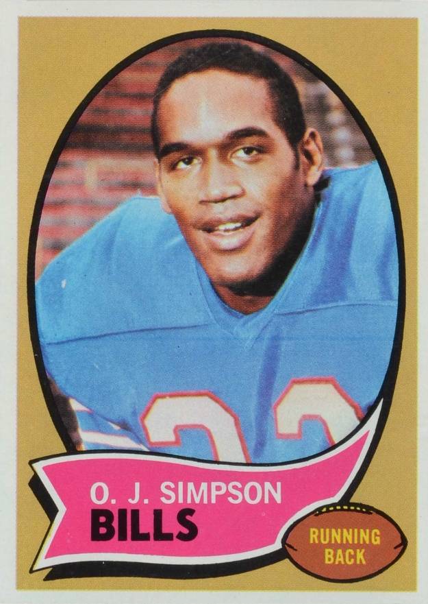 Oj Simpson Football Card 1973 Alexa Noyes