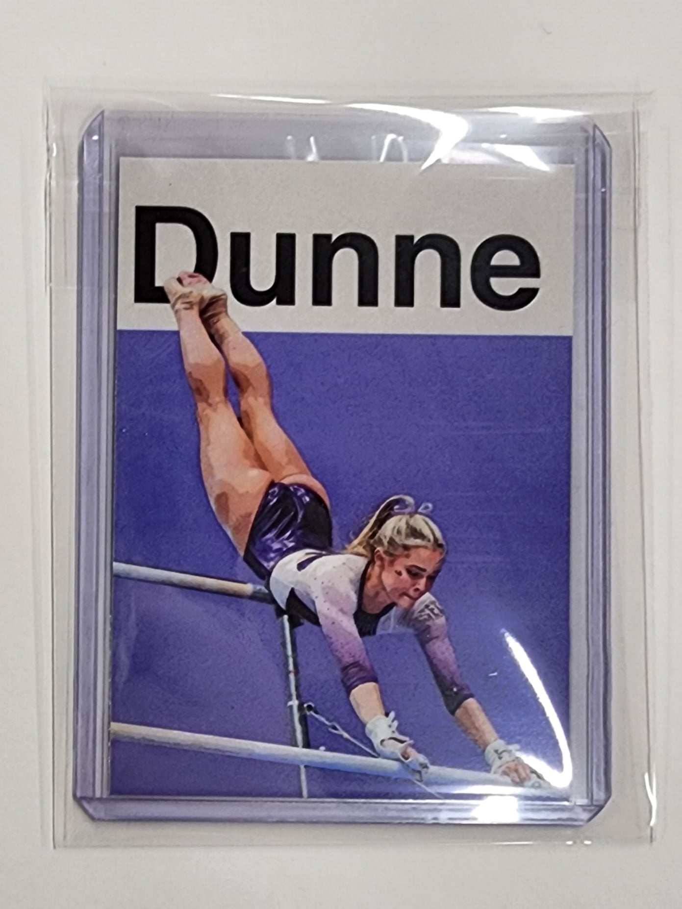 Olivia Livvy Dunne Artist Signed Gymnastics Art Card 1 10 Boxed