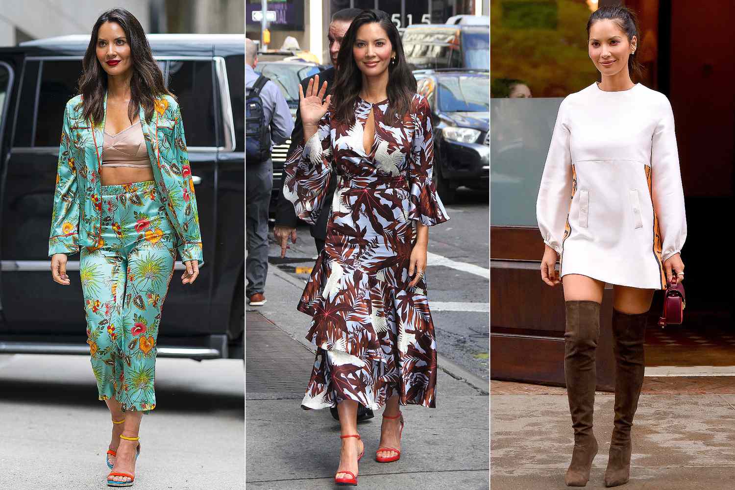 Olivia Munn S Stylist Breaks Down Her 10 Outfits Worn In One Week