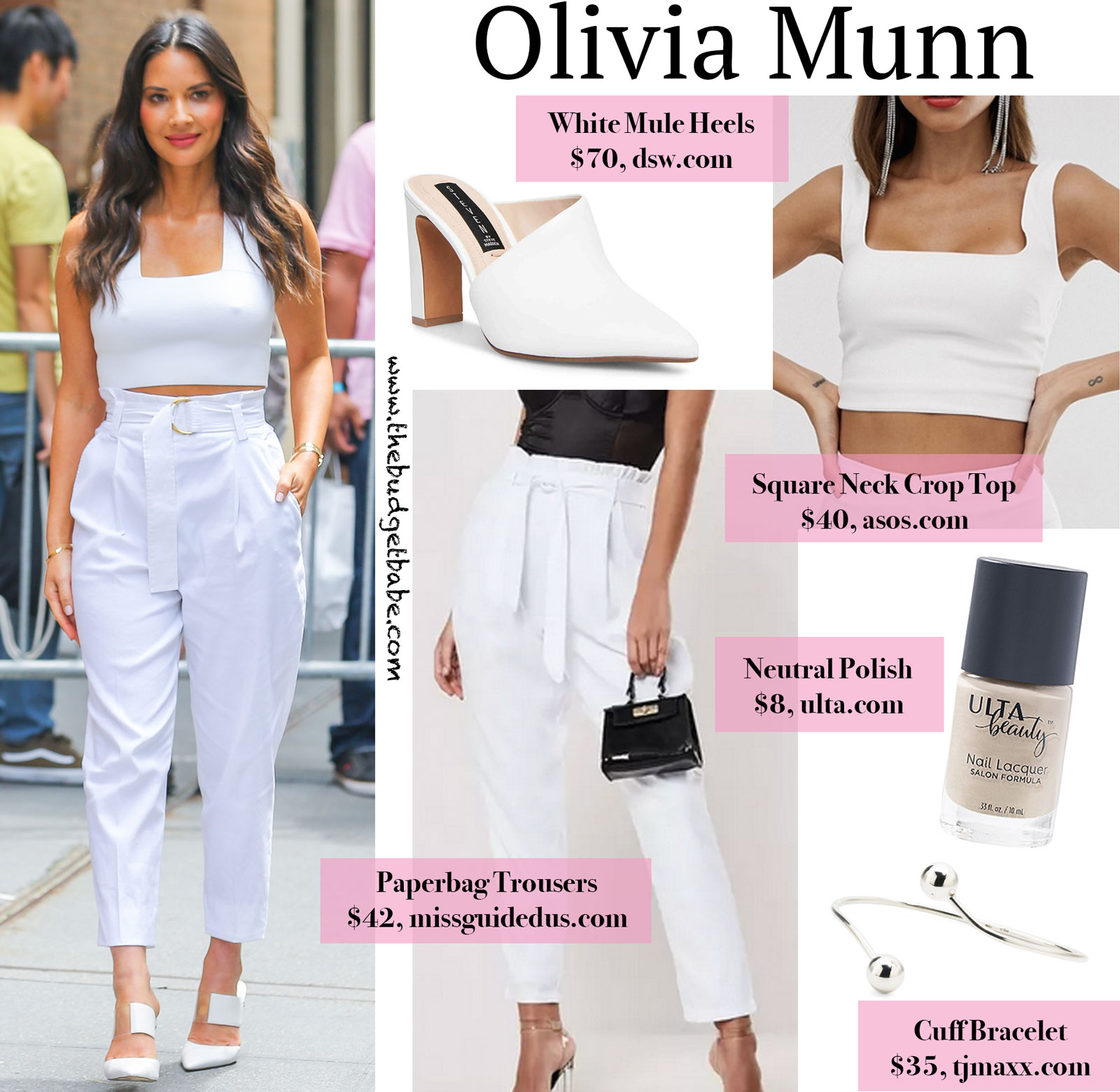 Olivia Munn The Budget Babe Affordable Fashion Style Blog