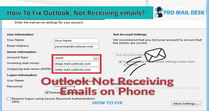 Outlook Not Receiving Emails But Can Send Fixed