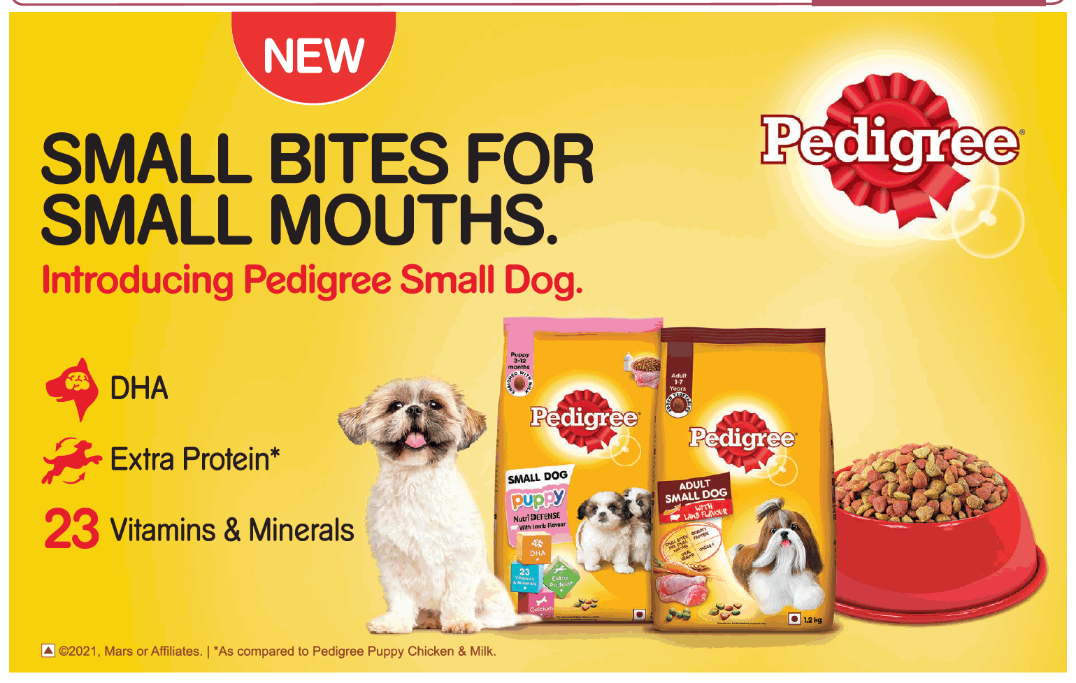 Pedigree Dog Food Advertisements