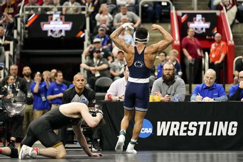 Penn State Clinches Ncaa Wrestling Championships Team Title Before The