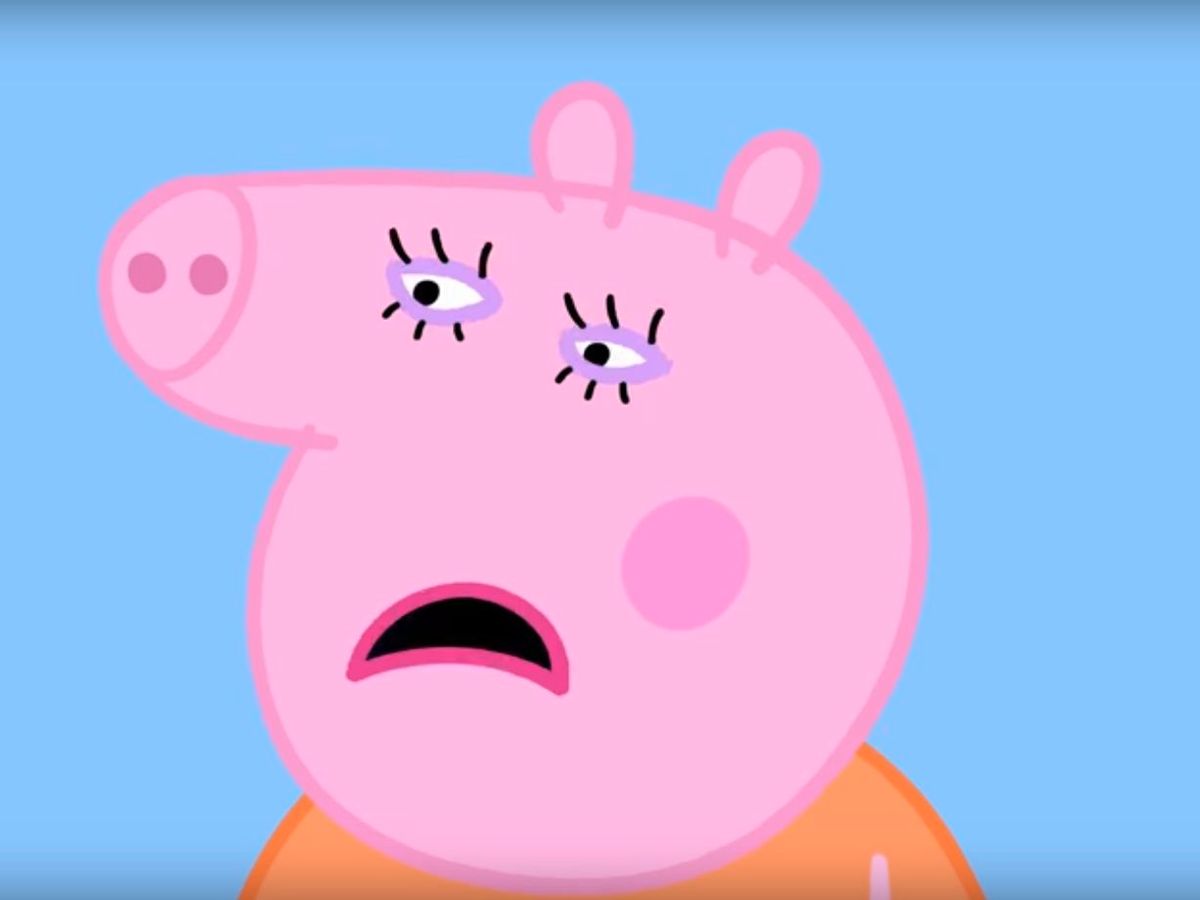 Peppa Pig Mom Rain Will