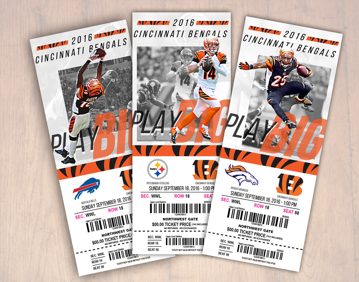 Phil Austin Buzz Bengals Football Game Tickets