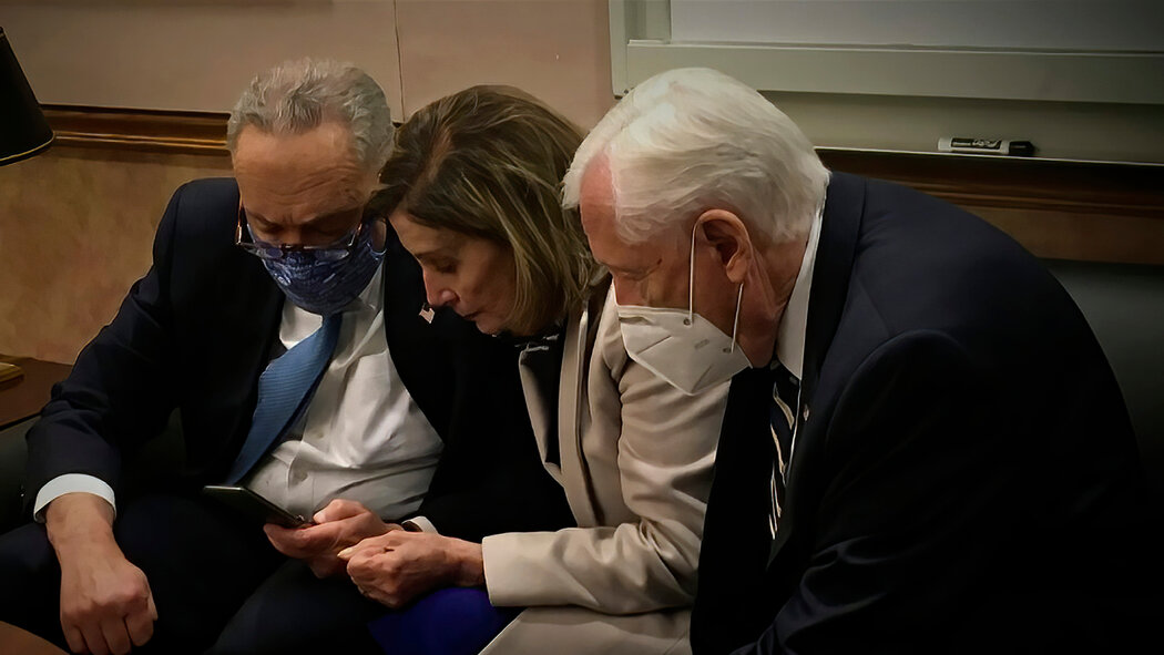 Photo Speaker Of The House Nancy Pelosi After Jan 6 Attack On Capitol