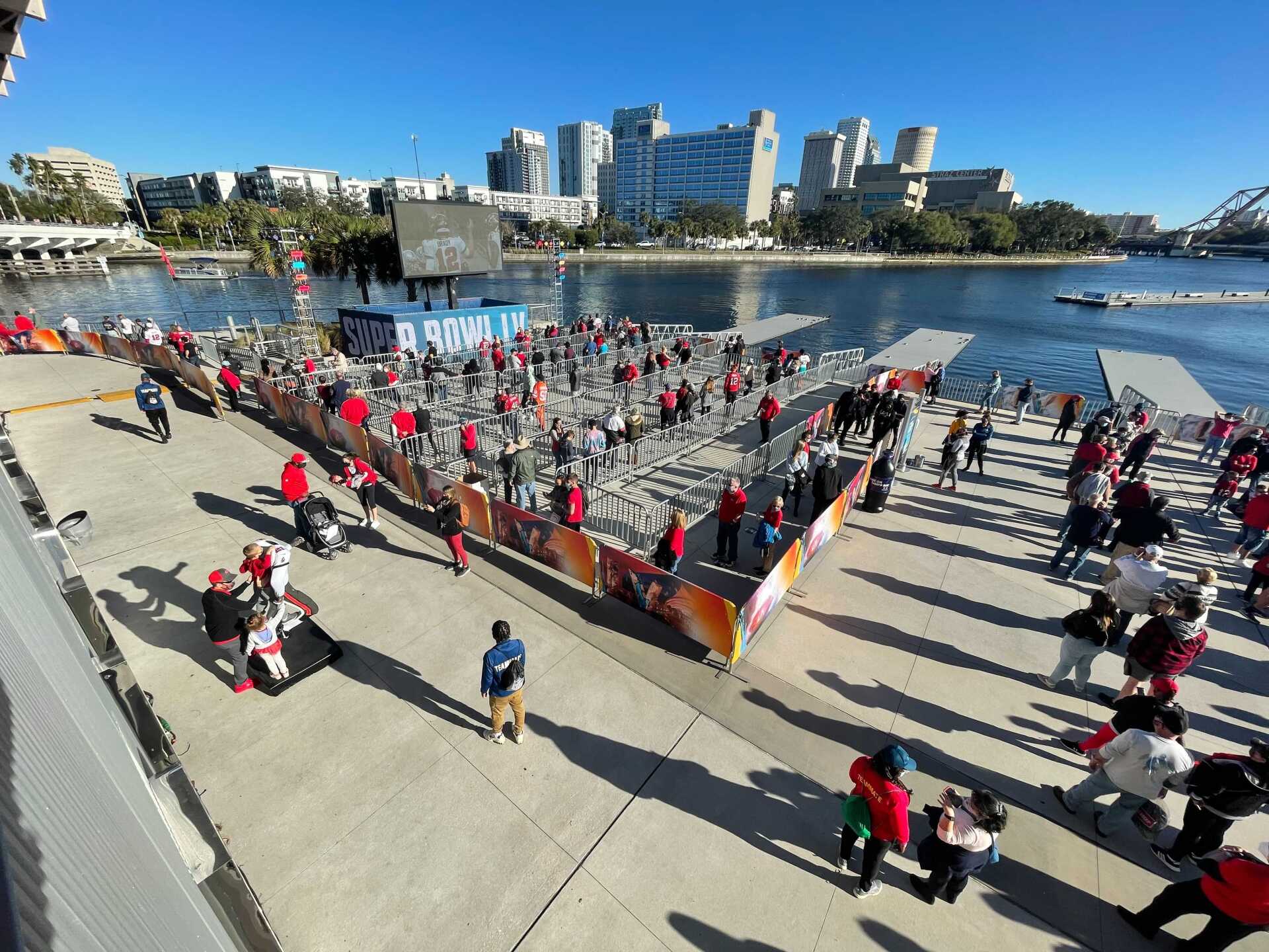 Photos The Nfl Super Bowl Fan Experience In Tampa Bay