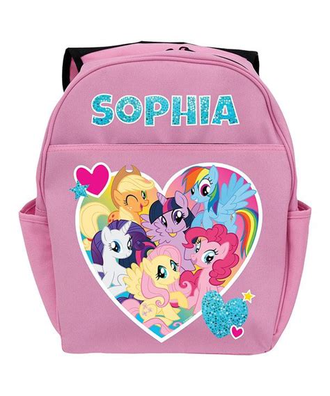 Pink My Little Pony Personalized Backpack Girls My Little Pony