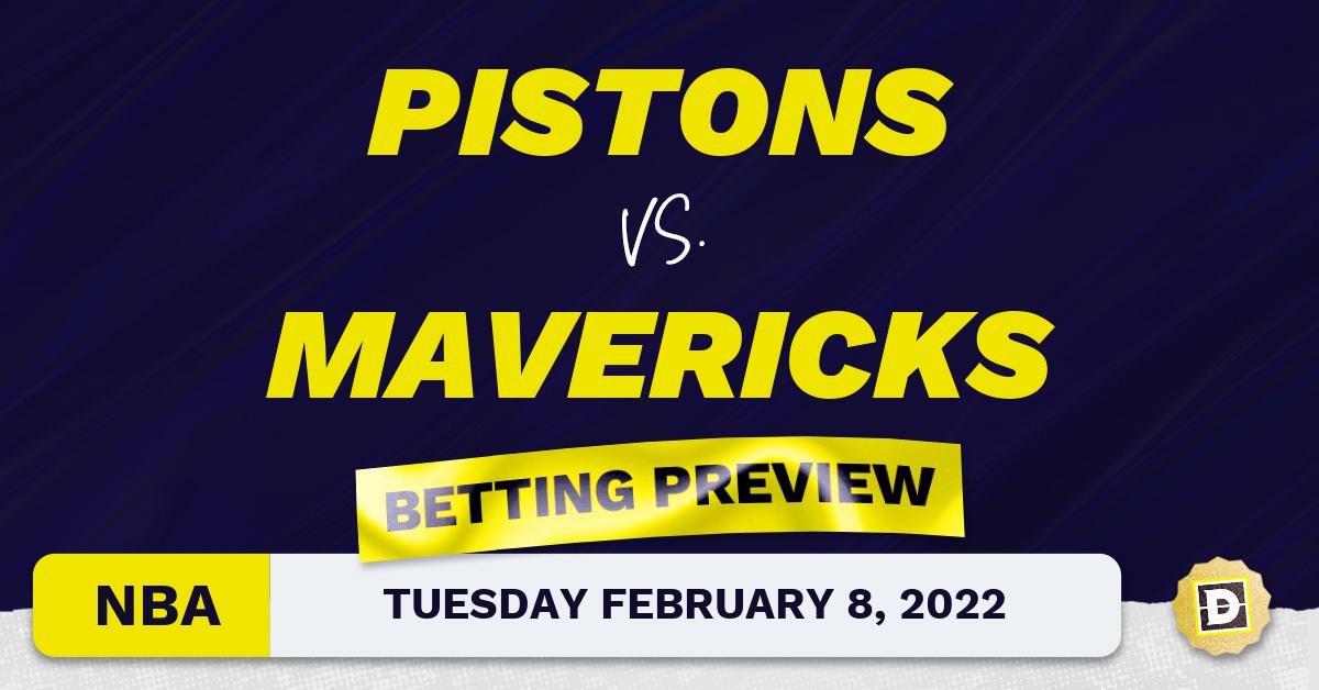 Pistons Vs Mavericks Predictions And Odds Feb 8 2022