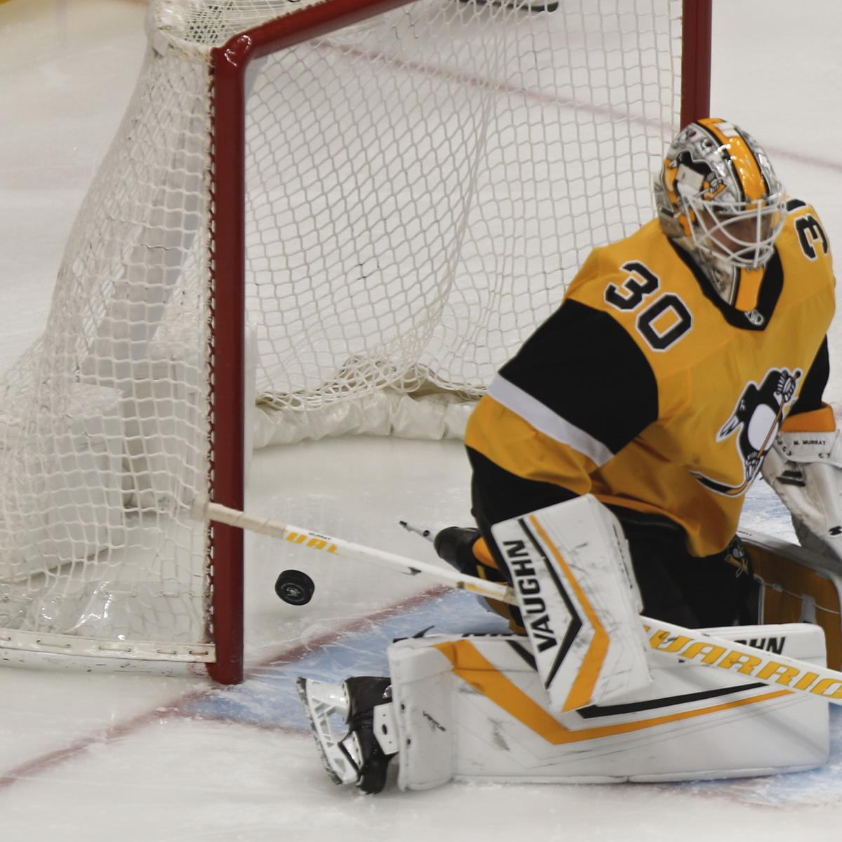 Pittsburgh Penguins Trade Rumours Matt Murray Leafs Oilers Flames