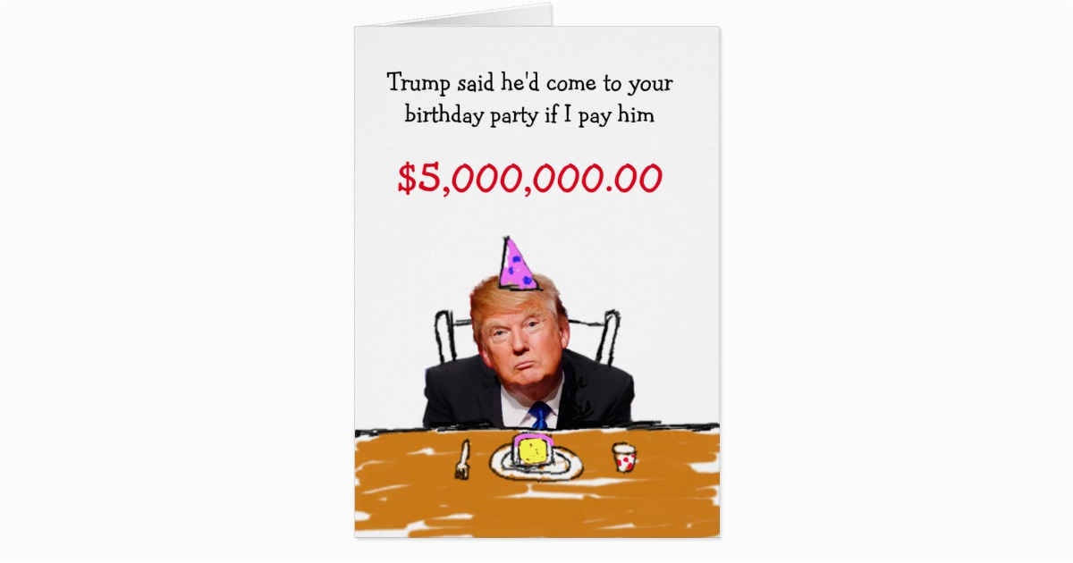 President Donald Trump Themed Birthday Custom Cookie Birthday