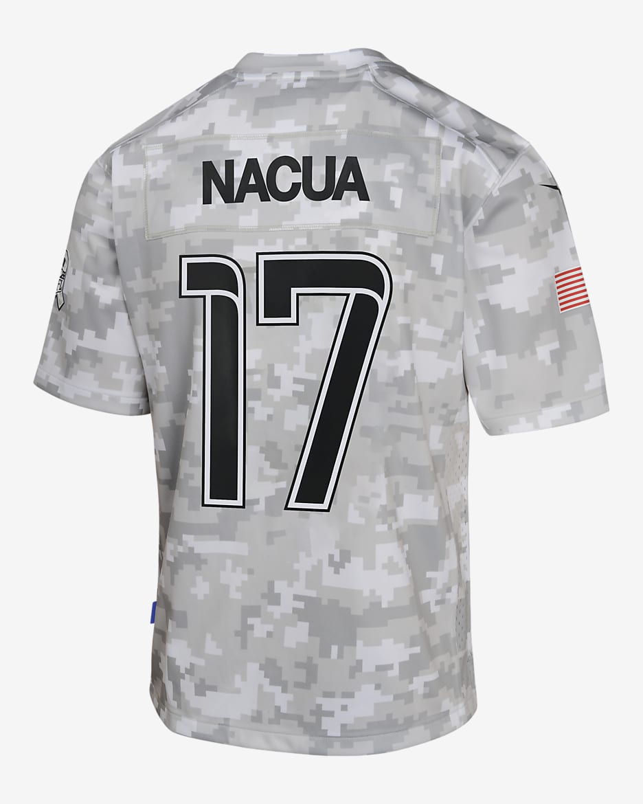 Puka Nacua Los Angeles Rams Salute To Service Big Kids Nike Dri Fit