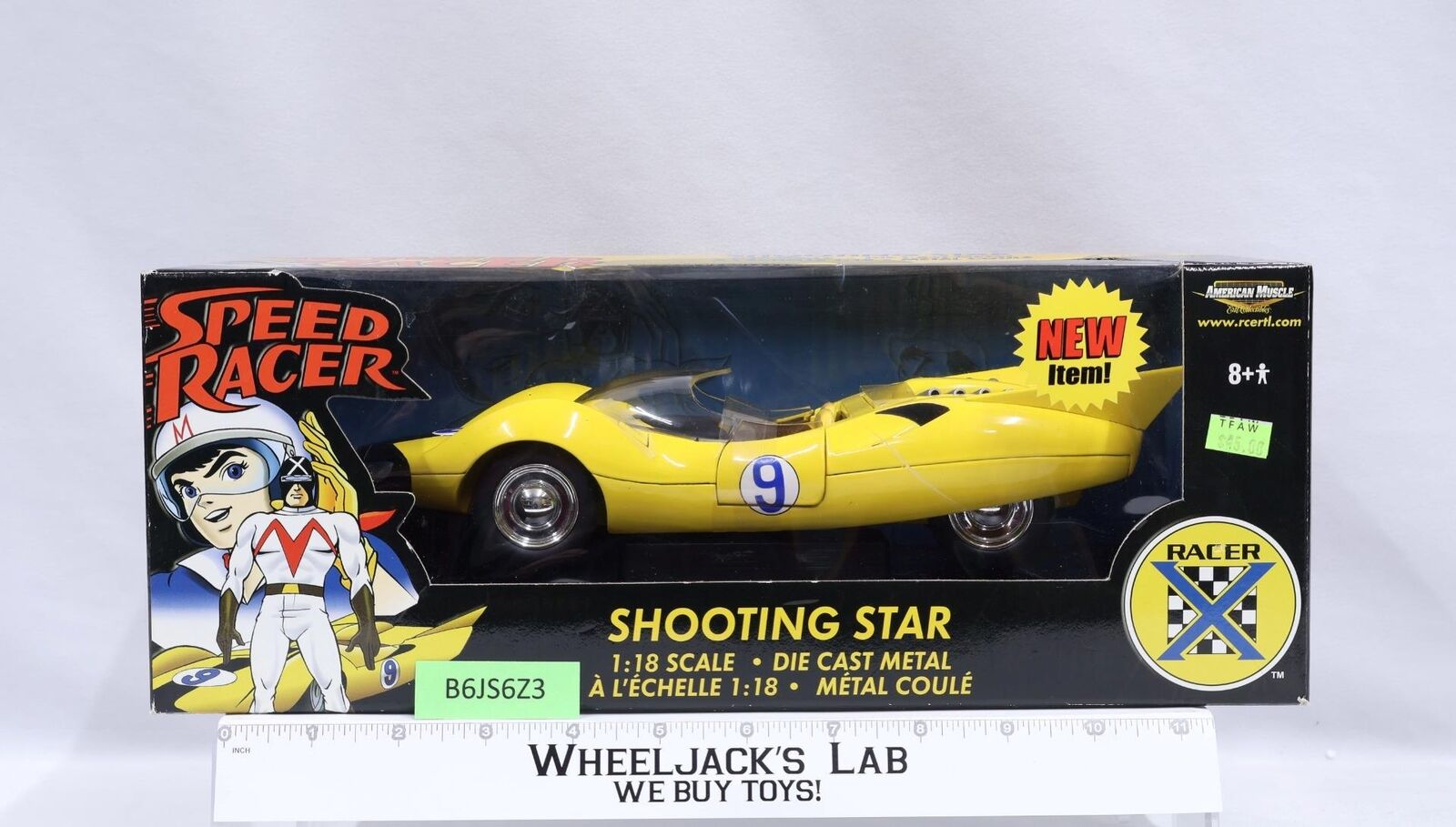 Racer X Shooting Star Die Cast Speed Racer Racing Champions 2003 Ertl