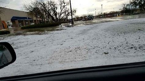 Rare Accumulating Hailstorm Near Orlando Looks Like A Winter Wonderland