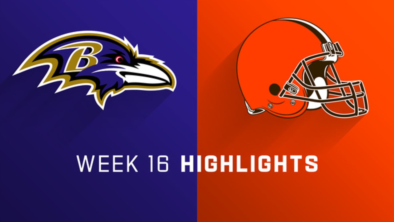 Ravens Vs Browns Week 16 Highlights Nfl 2019 Youtube