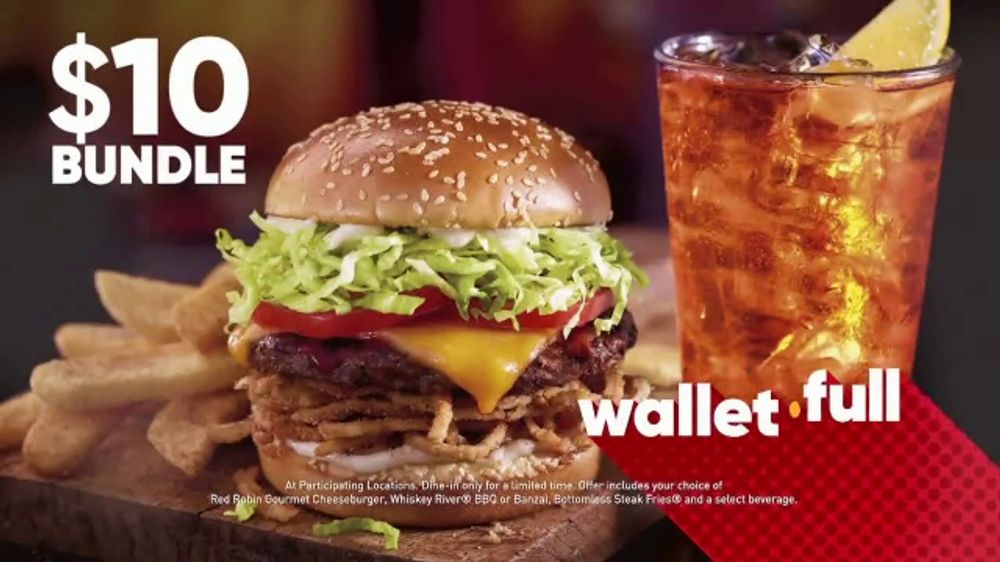 Red Robin 10 Bundle Tv Commercial All Day Every Day Ispot Tv