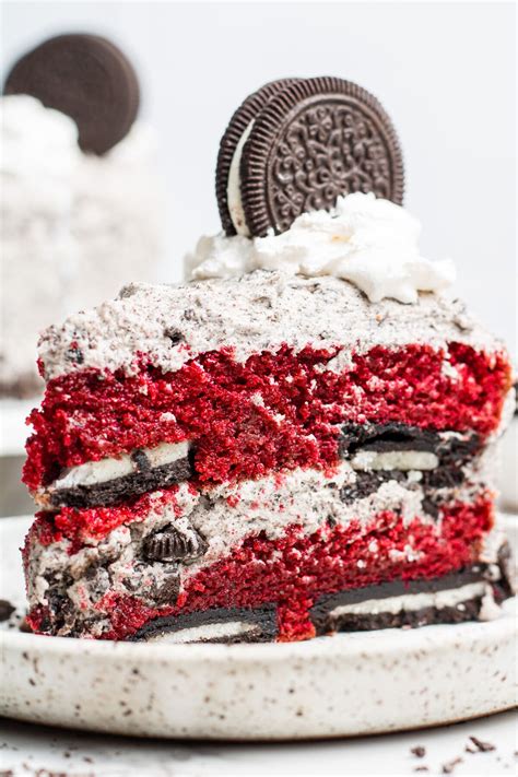 Red Velvet Oreo Cake Cookie Dough Diaries