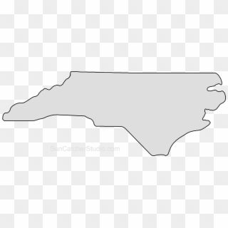 Sample Maps For North Carolina Pink Outline North Carolina Map Map