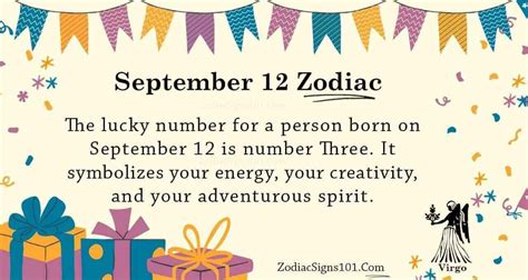 September 12 Zodiac Is Virgo Birthdays And Horoscope Zodiacsigns101