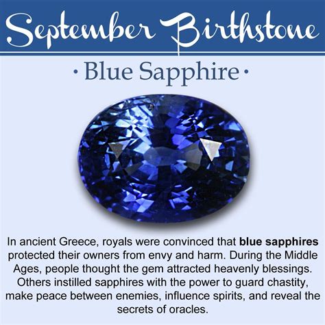 September Birthstone Meaning And Fun Facts About Sapphire Gemstones